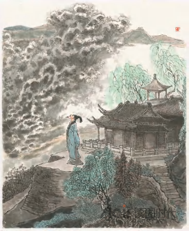 弄潮儿向涛头立，手把红旗旗不湿9